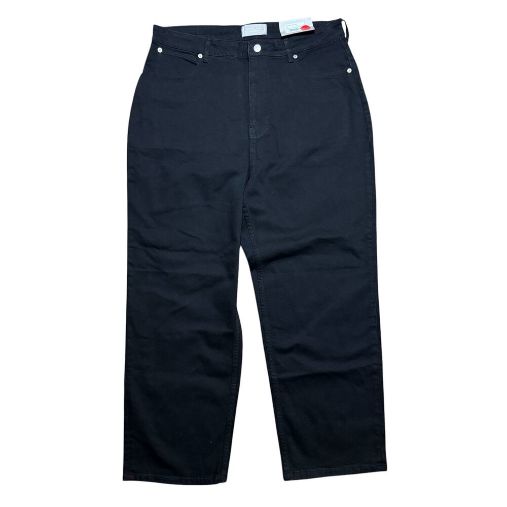 Everlane Black Wide Leg Jeans